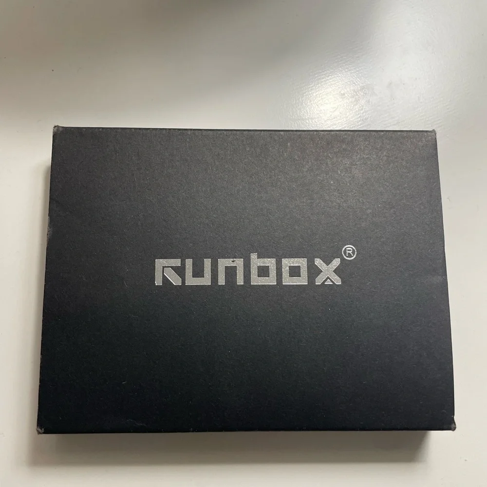 RUNBOX Brown Leather Wallet